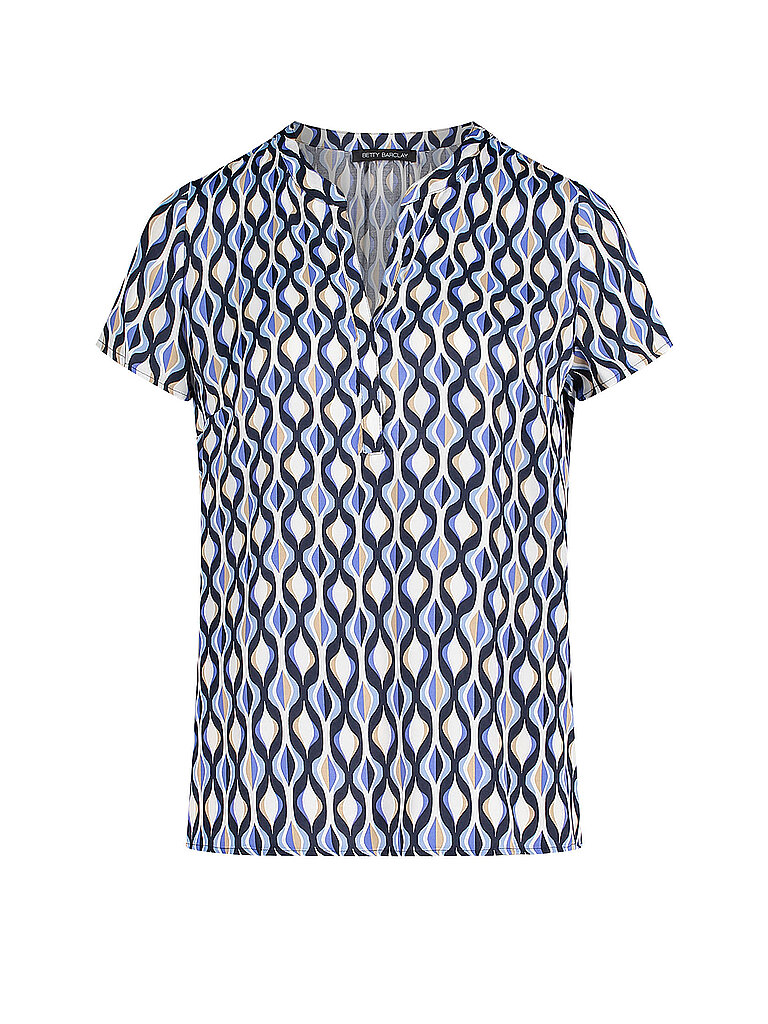 Betty Barclay Women's Blouse Blue/Green Size 48 3
